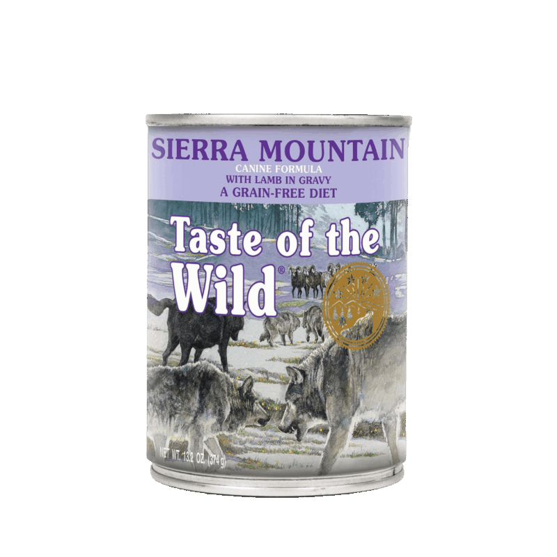 kb. Taste of the Wild - LATA - Sierra Mountain Canine 374 gr- Cordero Asado - TWSMLT