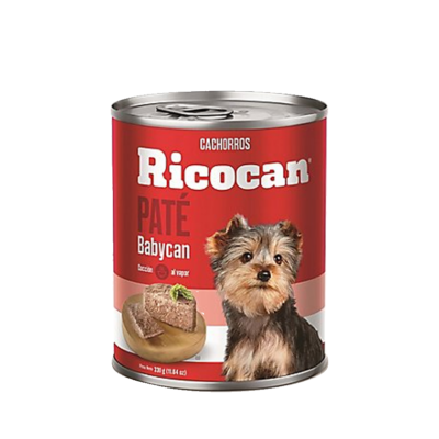 Ricocan - BABYCAN LATA- 𝗖𝗔𝗖𝗛𝗢𝗥𝗥𝗢 - PATÉ 330g