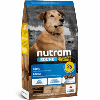 Nutram S6 Pollo y Arroz Integral Adult Raza Mediana