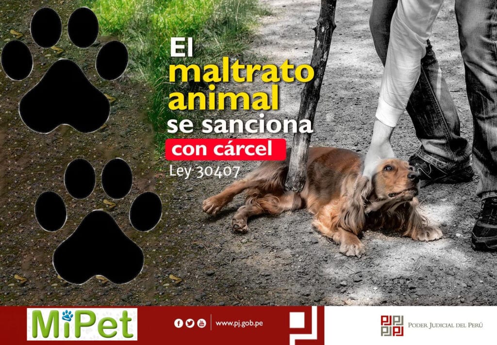 ¿Qué dice la Ley 30407 que envía a la cárcel a agresores? 4 ¿Qué dice la Ley 30407 que envía a la cárcel a agresores? 3 MiPet.pe