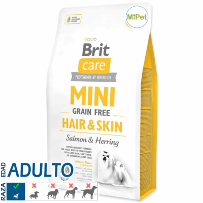 Brit Care Mini Grain Free Hair & Skin 2 kg