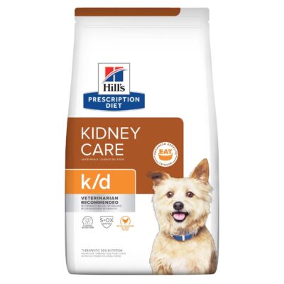Bolsa de Hills PD Canine k/d para perros, dieta veterinaria de Hill’s Prescription Diet