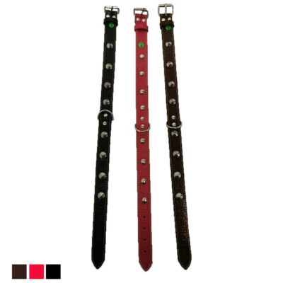 Collar con tachas para mascotas talla 4 - Colores