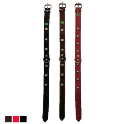 Collar con tachas para mascotas talla 3 - Colores