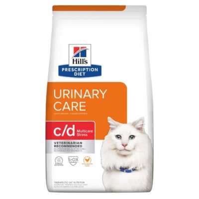 Bolsa de Hills PD Feline c/d Multicare Stress 1.8 kg para perros, dieta veterinaria de Hill’s Prescription Diet