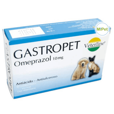 GASTROPET - Omeprazol 10mg Caja x 40 comprimidos