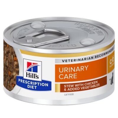 Hills PD Feline c/d + Metabolic Vg&Ckn (Estofado) 82 g
