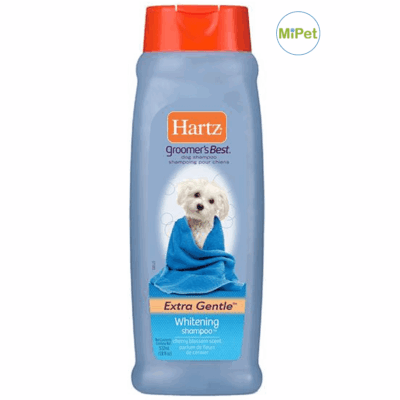 b. HARTZ Shampoo para Pelo Blanco x 532 ml