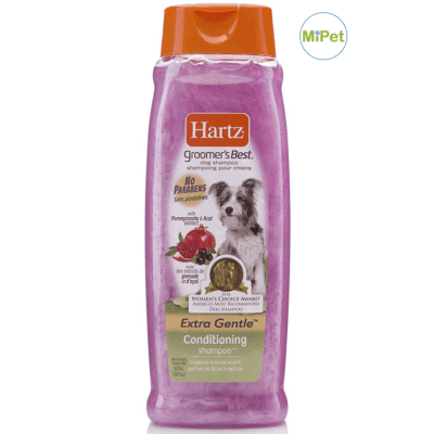 b. HARTZ Shampoo, Reacondicionador y Desenredante 3 en 1 x 532 ml