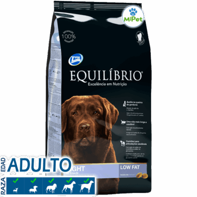 Equilibrio Adult Dogs Light All Breeds 15kg