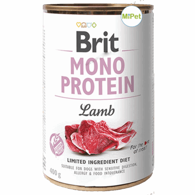 Brit Mono Protein Lamb Cordero 400gr