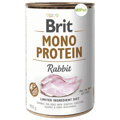 Brit Mono Protein Rabbit Conejo 400gr
