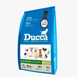 Saco de comida Ducca Adulto Raza Pequeña Super Premium 7kg para perros pequeños