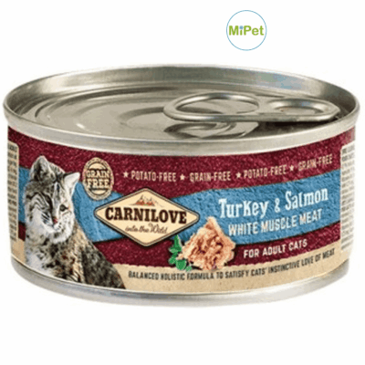 k1. Carnilove - ADULT CATS - Turkey & Salmon - 100 gr - CLASLT