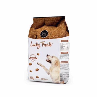 Imagen de Mio Cane Treats Lucky 200 g, nutrición super premium para perros.