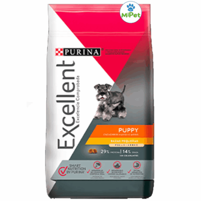 Imagen de Excellent Cachorro Raza Pequeña 15 kg, nutrición super premium para perros.