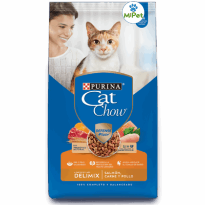 Imagen de Cat Chow Delimix Adultos, nutrición super premium para gatos.