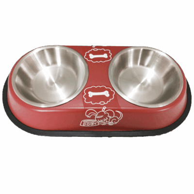 d3. Plato Doble de Acero de 12.5cm c/u
