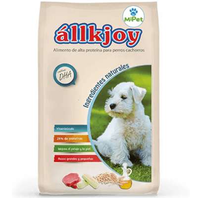 Allkjoy Cachorro 15kg - Alimento de alta proteína para cachorros