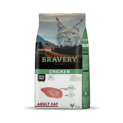C2. Bravery Chicken Adult Cat 02 kg - BRCC02