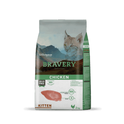 C4. Bravery Chicken Kitten 02 kg - BRCK02