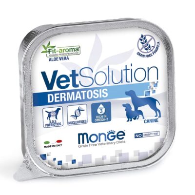 Monge Vet Solution Canine Dermatosis Alutray 150 gr