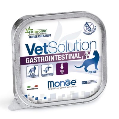 Monge Vet Solution Feline Gastrointestinal Alutray 100 gr