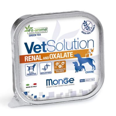 Monge Vet Solution Canine Renal & Oxalate Alutray 150 gr