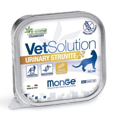 Monge Vet Solution Feline Urinary Struvite Alutray 100 gr