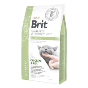 Imagen de Brit Vet Diets Cat Diabetes, alimento dietético para gatos con necesidades especiales.