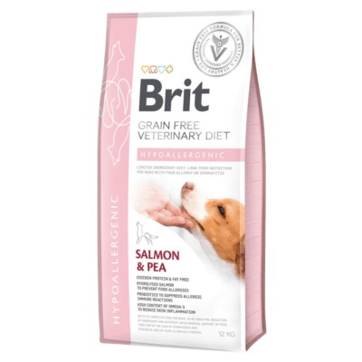 Brit Vet Diets Dog Hypoallergenic alimento dietético veterinario para perros