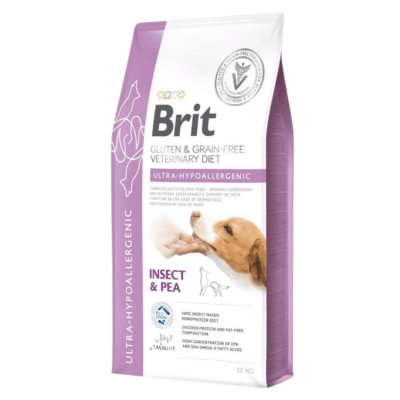 Brit Vet Diets Dog Ultra Hypoallergenic alimento dietético veterinario para perros