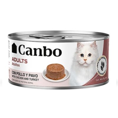 Imagen de Paté Canbo Cat Adulto 85 Gr, nutrición super premium para gatos.
