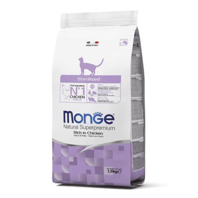 Monge Feline Sterilised Adulto Gatos