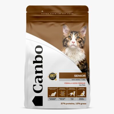 Imagen de Canbo Cat Senior, nutrición super premium para gatos.