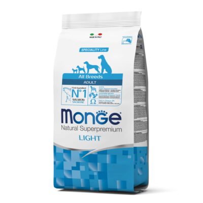 Imagen de Monge Canino Adult Salmón Light, nutrición super premium para perros.