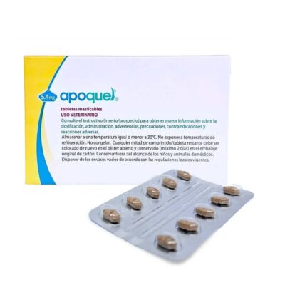 APOQUEL MASTICABLE 5.4 mg - 20 tabletas