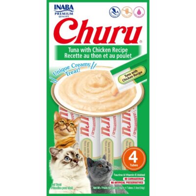 Churu Sabor Atún con Pollo 56 Gr - 4 tubos x 14 Gr