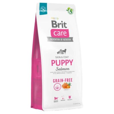 Brit Care Dog Grain Free Puppy Salmon - Alimento sin granos de salmón para cachorros