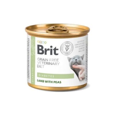 Brit GF Veterinary Diets Cat Diabetes 200 gr