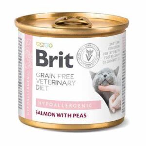 Brit GF Veterinary Diets Cat Hypoallergenic 200 gr