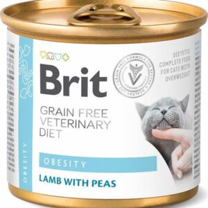 Brit GF Veterinary Diets Cat Obesity 200 gr