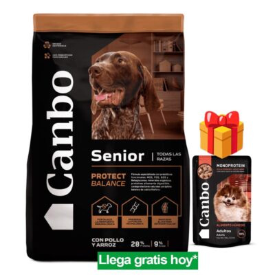 Canbo Balance Senior Pollo - Alimento premium para perros adultos mayores de 7 años