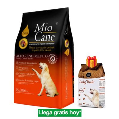 Imagen de Mio Cane Super Premium Alto Rendimiento, nutrición super premium para perros.