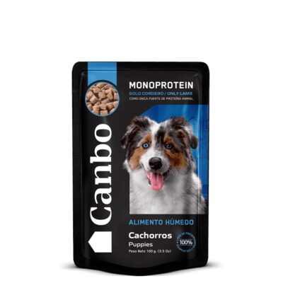 Trocitos en Salsa de Cordero Cachorros 100gr
