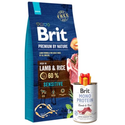 Brit Premium Sensitive con Cordero y Arroz
