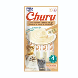 Churu Sabor Pollo con Salmón 56 Gr - 4 tubos x 14 Gr