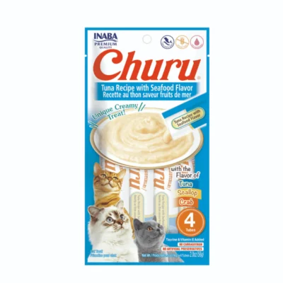 Churu Sabor Atún/Seafood 56 Gr - 4 tubos x 14 Gr