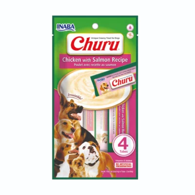 Churu Sabor Pollo/Salmon 56 gr - 4 tubos x 14 gr