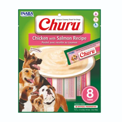 Churu Sabor Pollo/Salmon 160 gr - 8 tubos x 20 gr